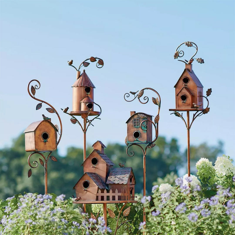 Birdhouse Garden Stakes | siopsrl