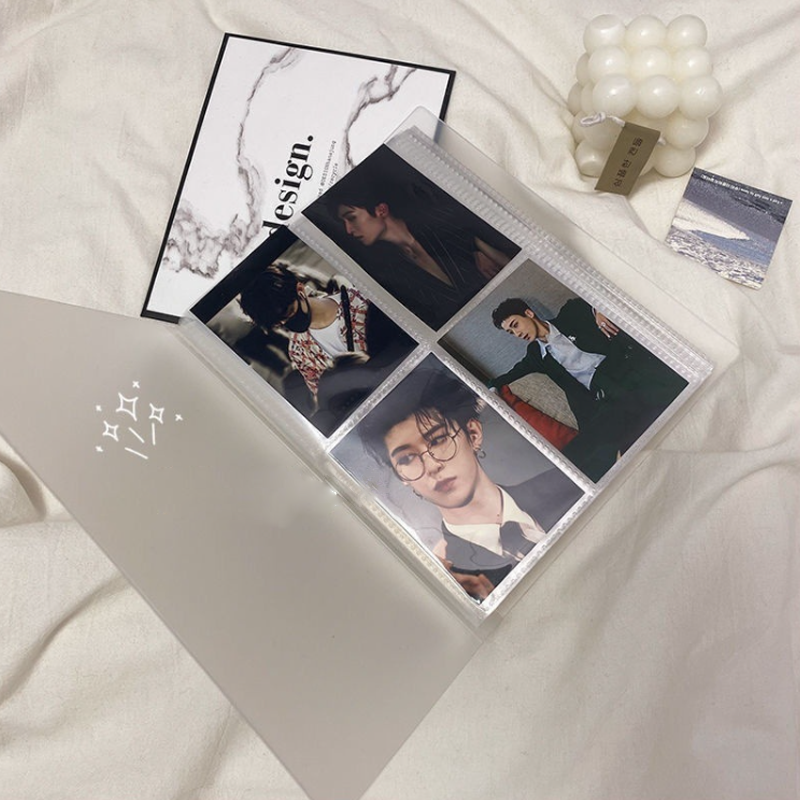 Siopsrl| Simple transparent jewelry album storage bag