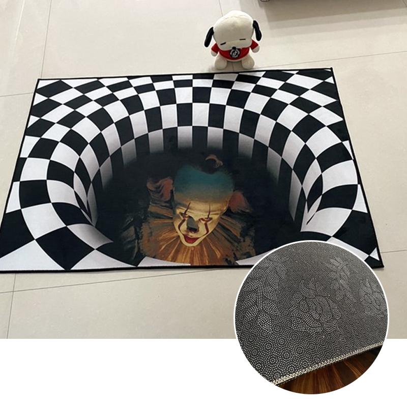 (Halloween Promotion) Clown Trap Visibility Rug for Halloween | Siopsrl