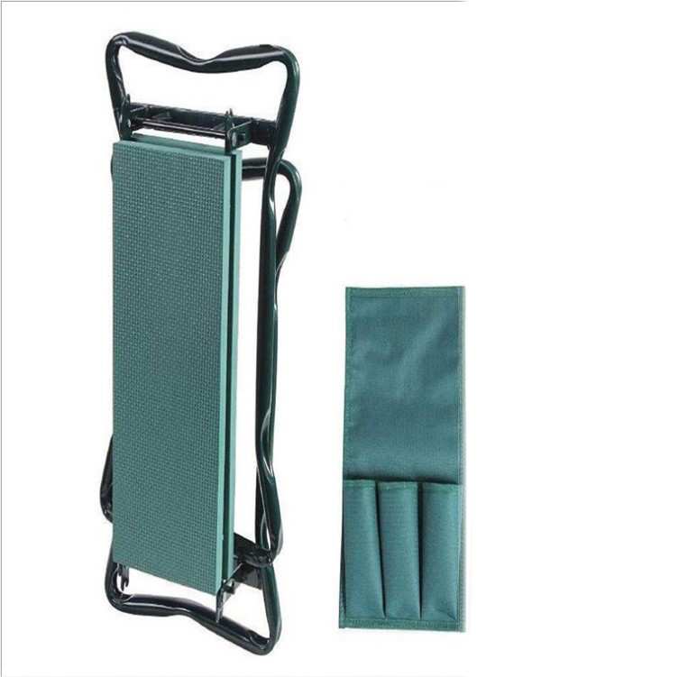 Siopsrl| Garden Stool with Bag – Collapsible Seat and Workspace for Gardening