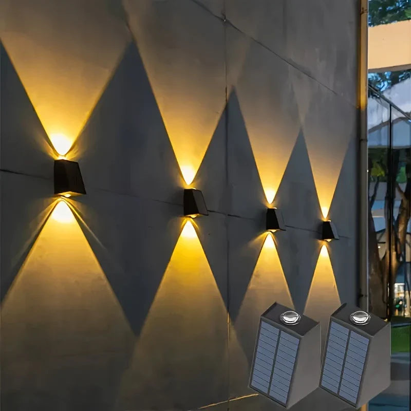 Siopsrl| Modern LED outdoor wall light with up & down light – Waterproof wall lamp for house facade and entrance area