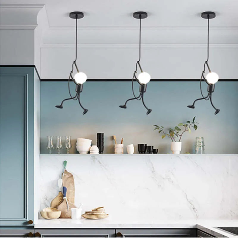 Siopsrl| Pendant Light Modern Metal Ceiling Lamp