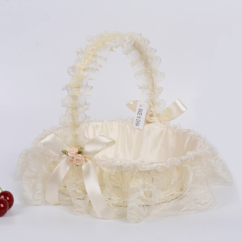 Decorative Lace Basket Siopsrl
