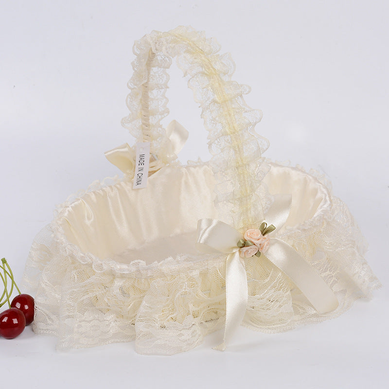 Decorative Lace Basket Siopsrl