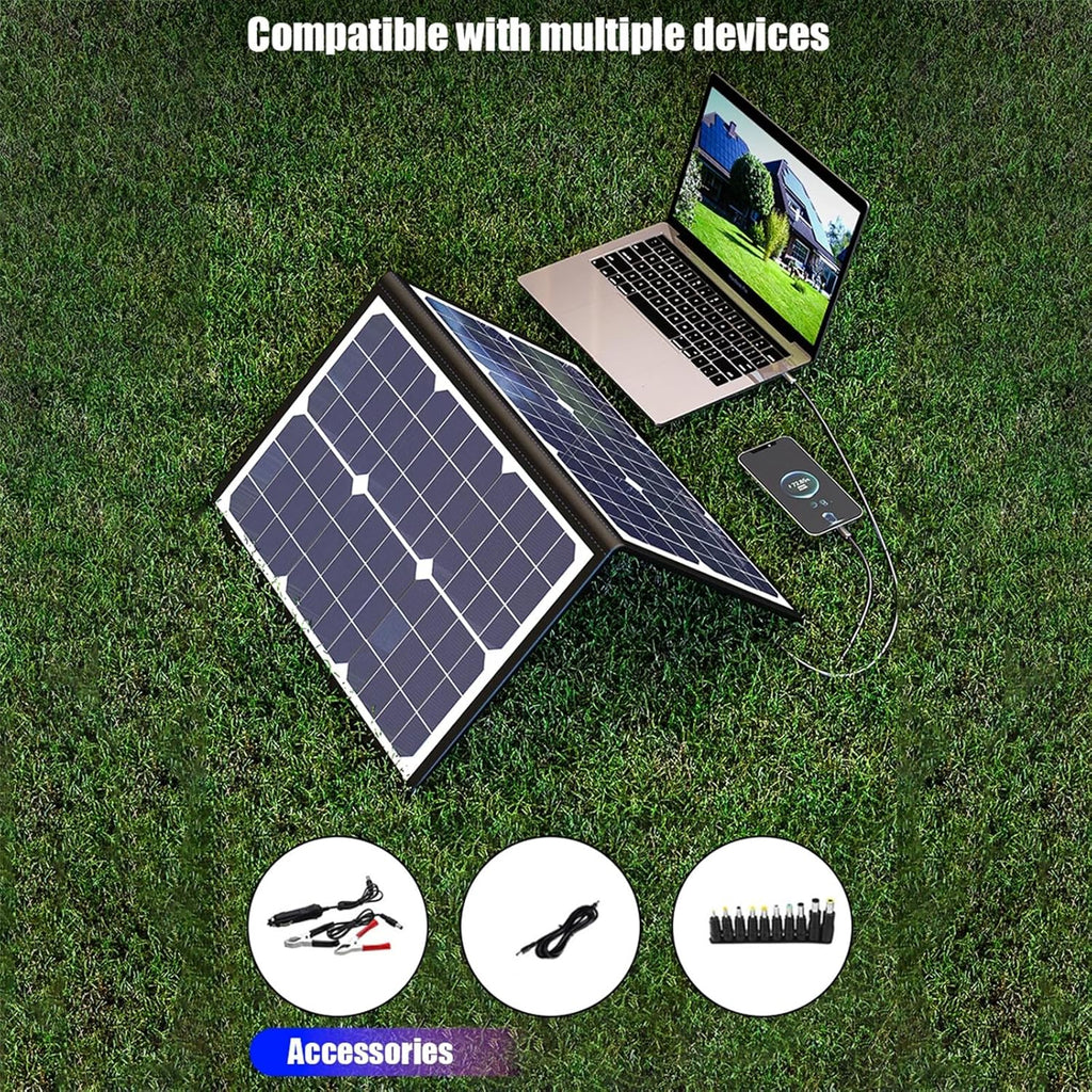 Siopsrl| SolaraX 1000W Foldable Solar Panel Kit – Portable Off-Grid Power with MPPT Charging