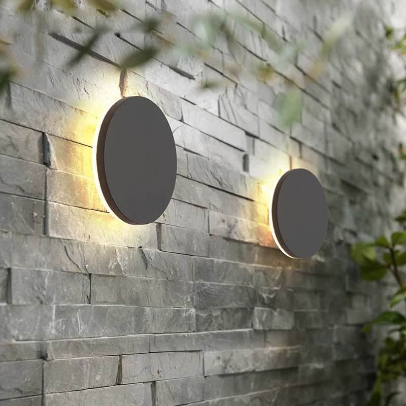 Siopsrl| Modern LED Wall Light Outdoor – Round Design