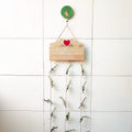 Decorative Hanging Planter with Message Board