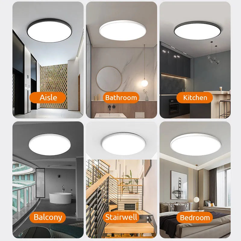 Siopsrl| Modern LED Ceiling Light with Slim Design