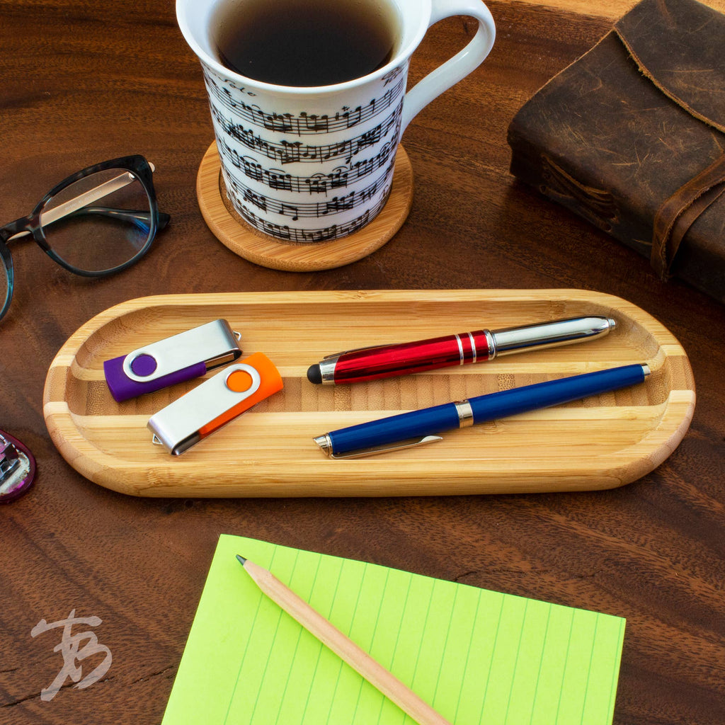Catch-All Bamboo Spoon Rest