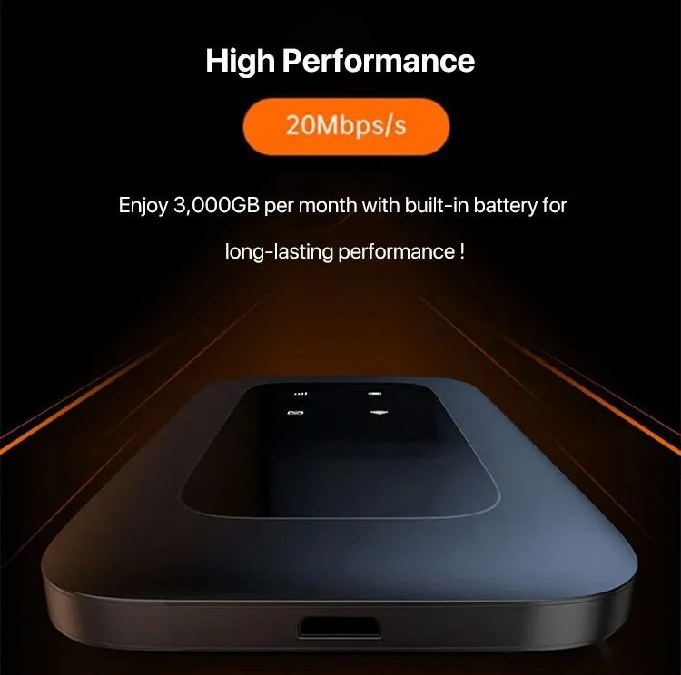 siopsrl | Portable 5G WiFi Router – High-Speed Mobile Wireless Internet Hotspot