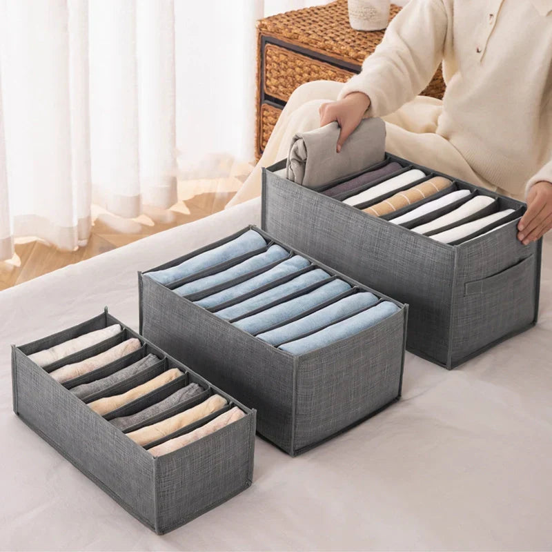 Siopsrl| Ultimate Clothes Organizer Box for Efficient Closet Storage