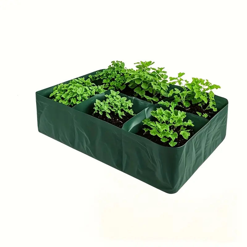Siopsrl| Planting bag with multiple compartments – Robust garden storage for plants and herbs