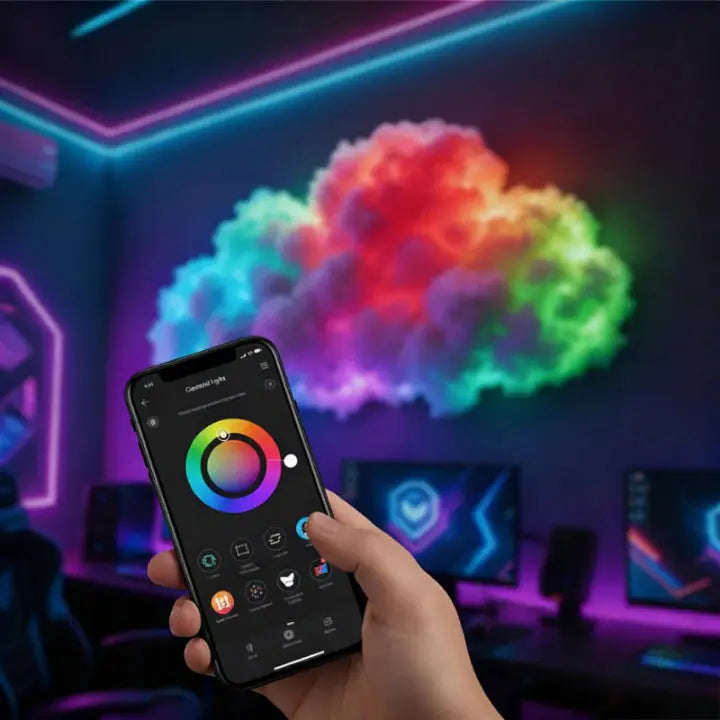 siopsrl | LED Cloud Magic Light — Immerse yourself in magical tranquility and enchanting moments of wellbeing