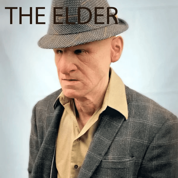Siopsrl| MaskEnigma Holloween Realistic Elderly Disguise