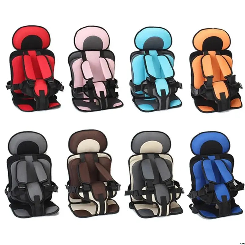 siopsrl | Portable Child Travel Car Seat | Foldable Safety Booster with 5-Point Harness | Ages 0–12 Years
