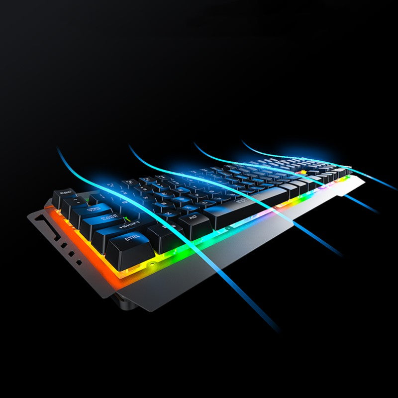 siopsrl | Metal Mechanical Keyboard And Mouse Set