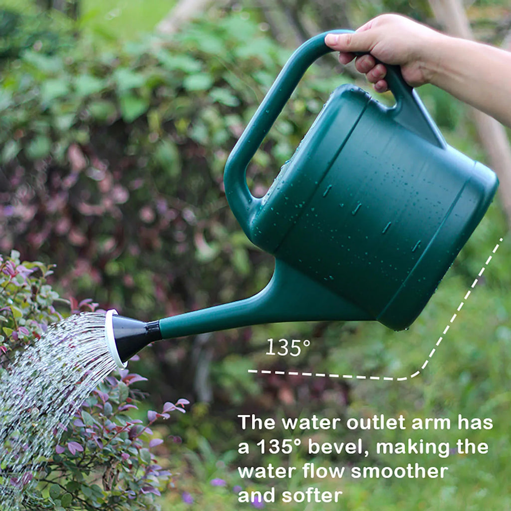 Siopsrl| Large-volume watering can with long spout – plastic for garden care