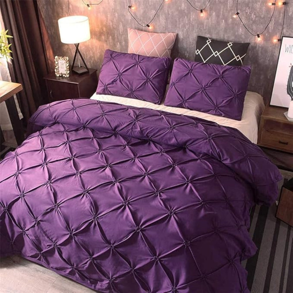 Siopsrl| Amore Luxury Pinch Pleat Duvet Cover Set
