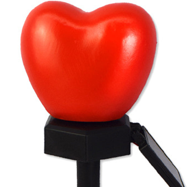 Modern Art Deco Solar Waterproof ABS Plastic & Nano Heart-Shaped Decorative LED Outdoor Light Landscape Lighting For Garden & Outdoor Patio | Siopsrl