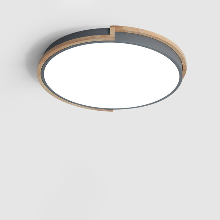 Siopsrl| LumenCraft Nordic LED Ceiling Light | Wooden Frame | Acrylic Shade | Mood Light | For Bedroom and Living Room