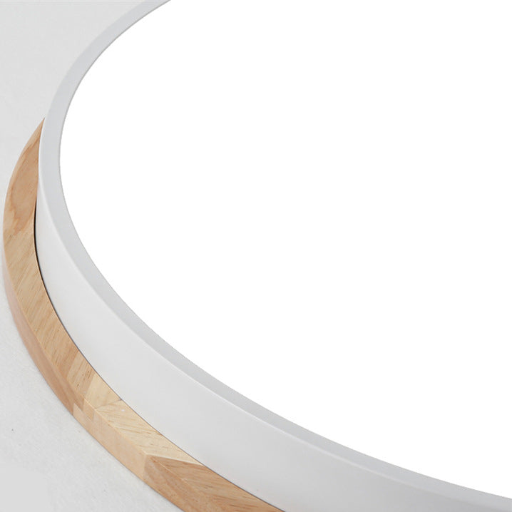 Siopsrl| LumenCraft Nordic LED Ceiling Light | Wooden Frame | Acrylic Shade | Mood Light | For Bedroom and Living Room
