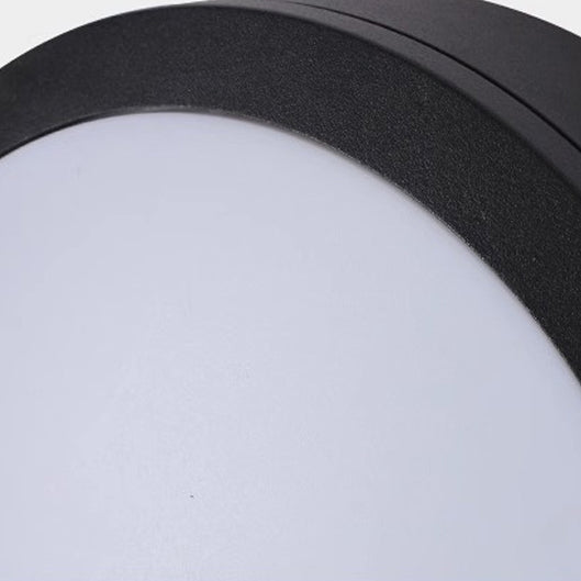 Modern Minimalist Waterproof Round Aluminum Acrylic LED Outdoor Flush Mount Ceiling Light For Garden | Siopsrl