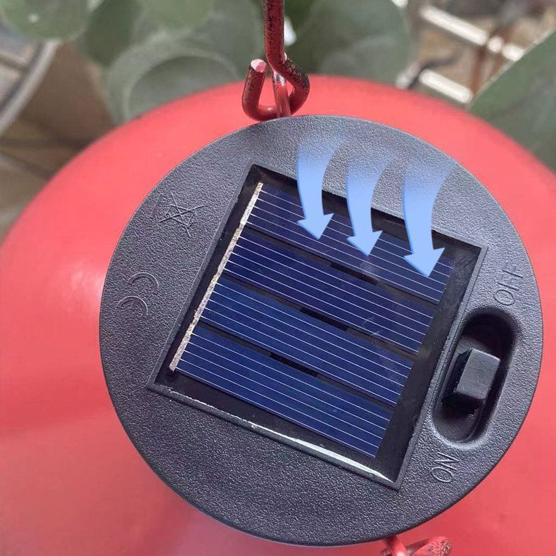 Traditional Vintage Solar Waterproof Round Table Oval Mesh Iron 1-Light Outdoor Light For Garden | Siopsrl