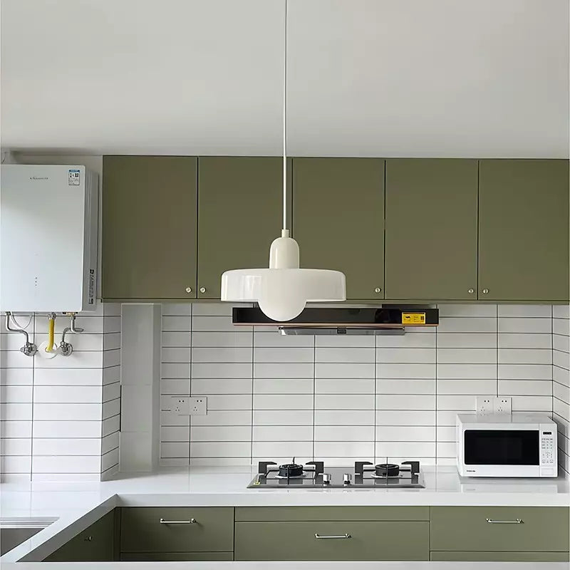 Siopsrl| Coloured Glass Pendant Light – Elegant Bauhaus-Style Hanging Lamp for Living Room & Dining Area