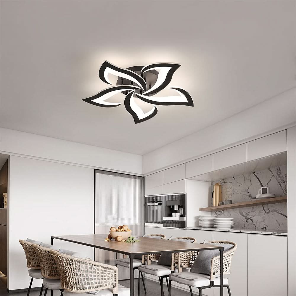 Siopsrl| Modern Flower-Shaped LED Ceiling Light for Home Décor