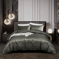 Siopsrl| VelvetDream - Black Satin Bed Set