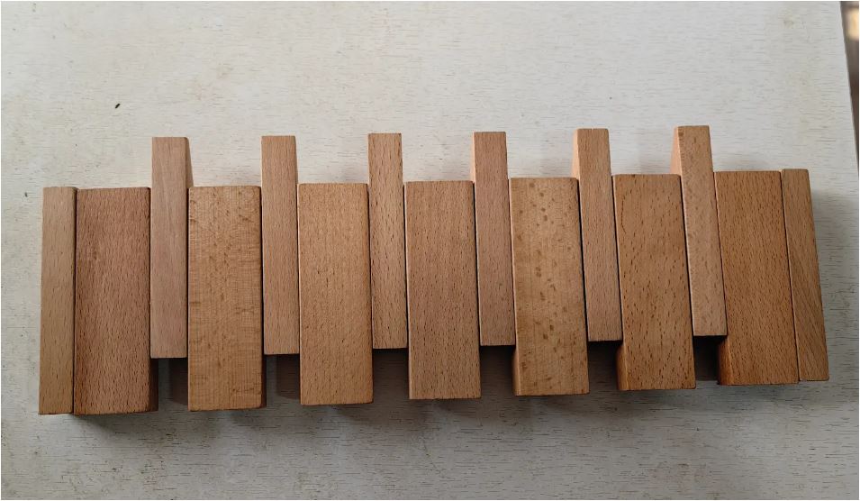 Siopsrl| Piano Foldable Wooden Flip Hook Wall Rack