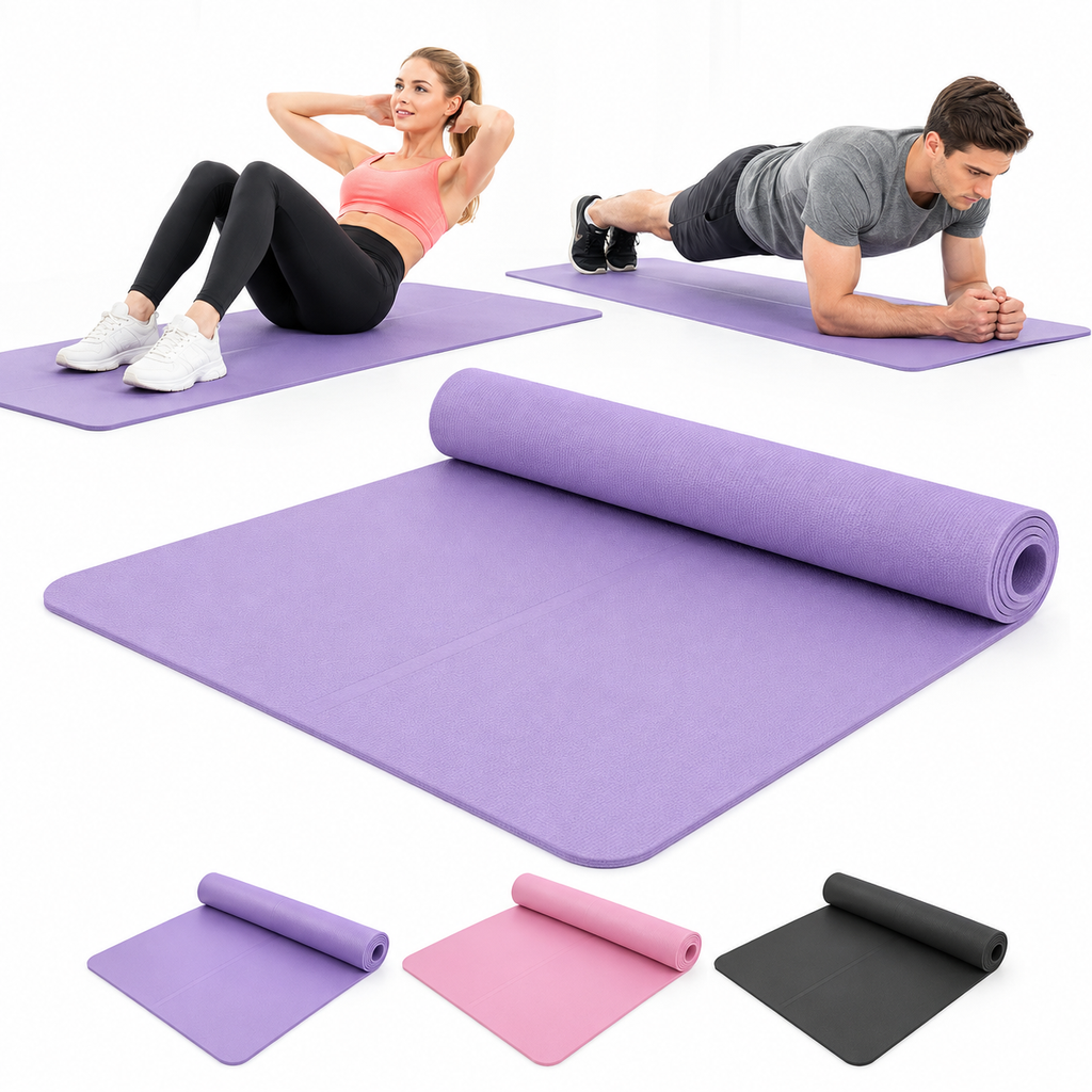 Siopsrl | Premium non-slip textured yoga mat with extra cushioning Siopsrl
