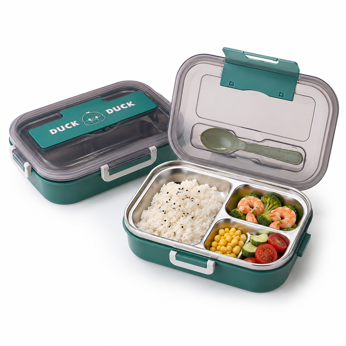 Siopsrl | Leakproof Stainless Steel Compartmentalized Lunchbox Siopsrl