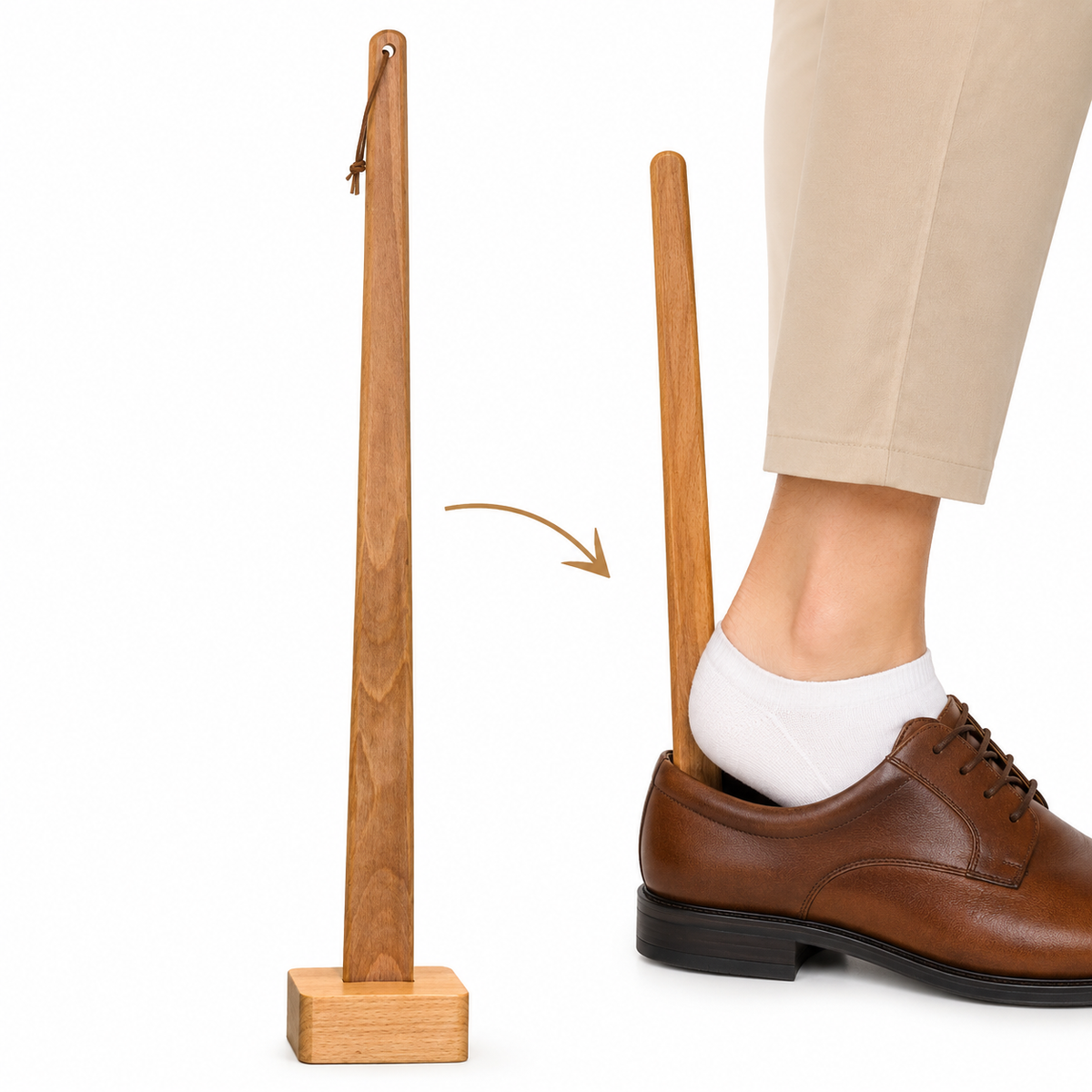 Siopsrl | Minimalist Shoe Horn with Base Siopsrl