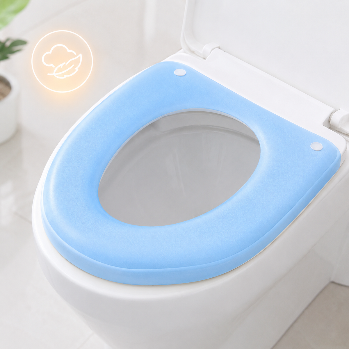 Siopsrl | Padded toilet seat reducer with non-slip grips Siopsrl