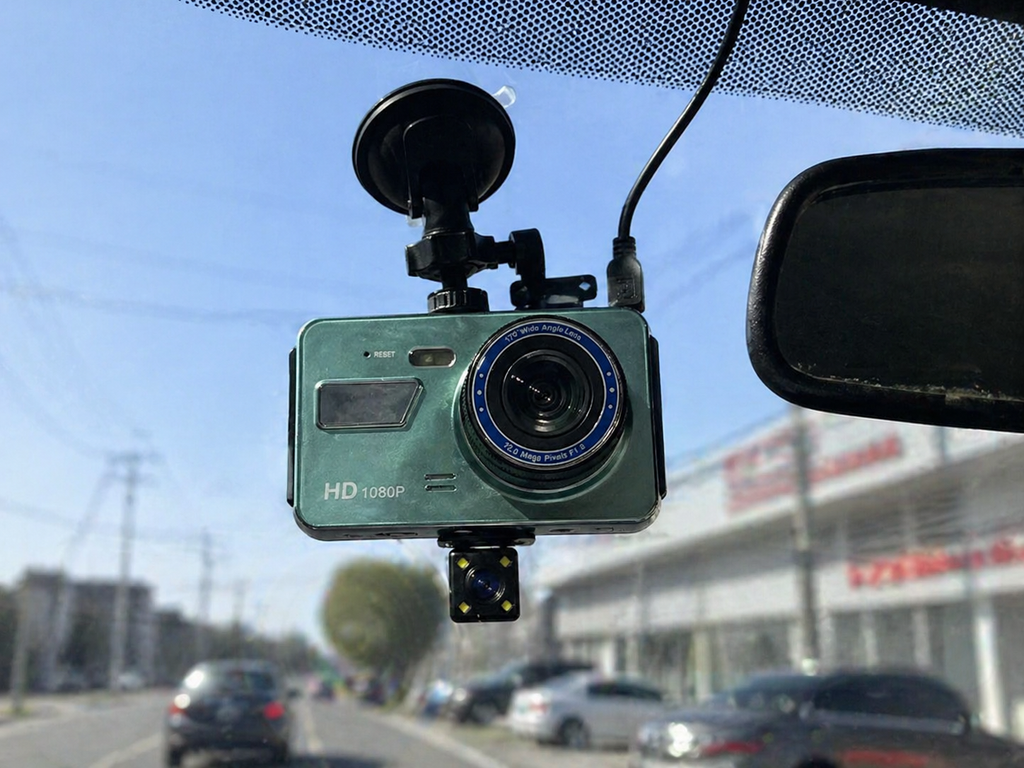siopsrl |  Front And Rear Dash Cam Dashboard Camera For Car With Night Vision