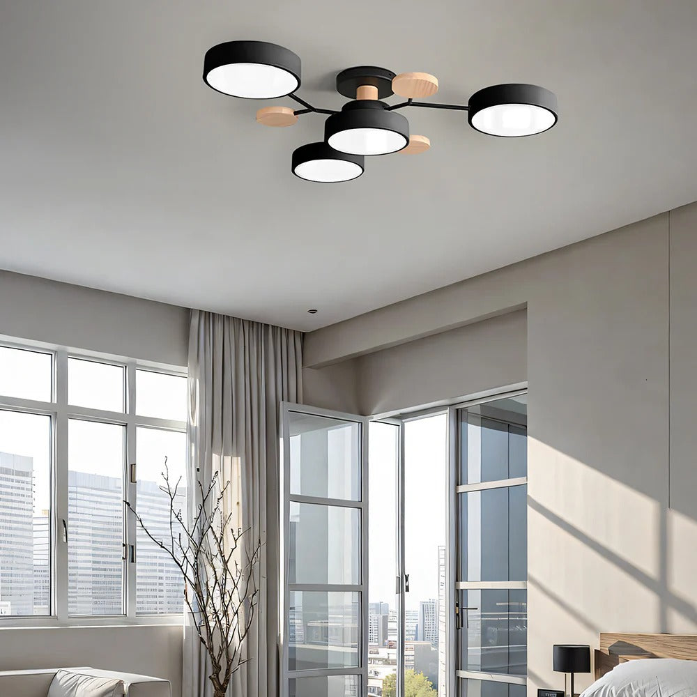 Siopsrl| Ceiling Light Modern LED Flush Mount Chandelier