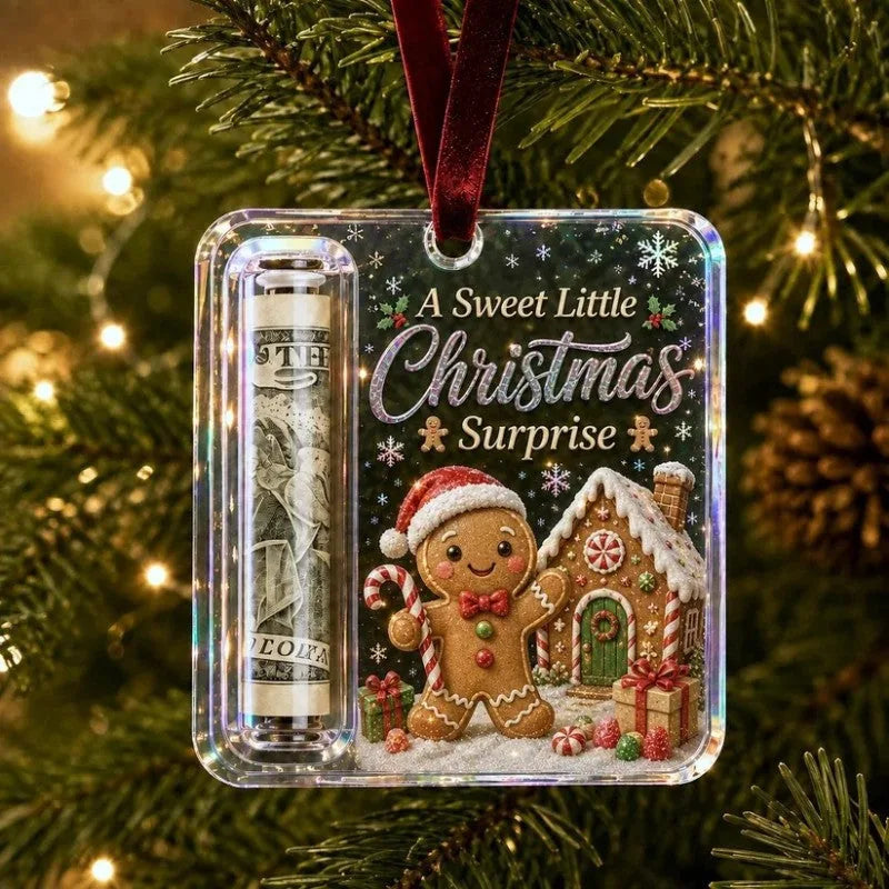 Santa's Cash Holder Christmas Ornament – The Magical Way to Gift Money This Holiday