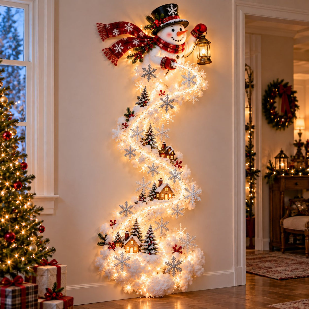 ❤️ Christmas Magic Trail Wall Light - A Little Christmas Magic, Right on Your Wall