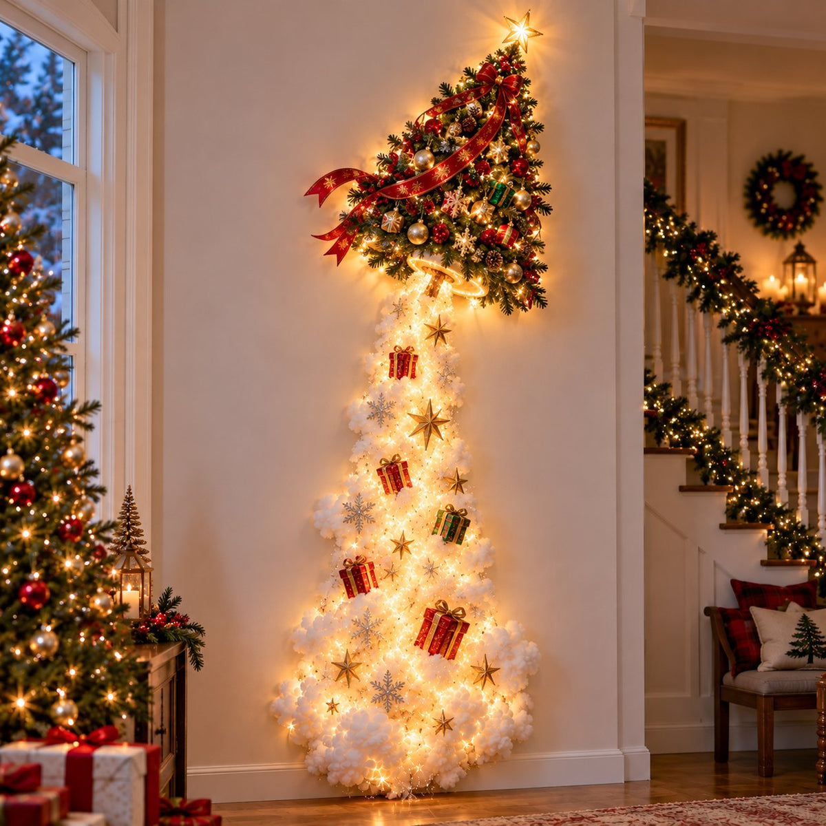 ❤️ Christmas Magic Trail Wall Light - A Little Christmas Magic, Right on Your Wall