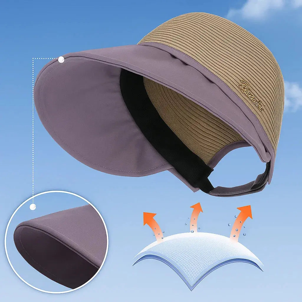 siopsrl | Women's Sun Hat with UV PRedection – Wide Brim & Breathable