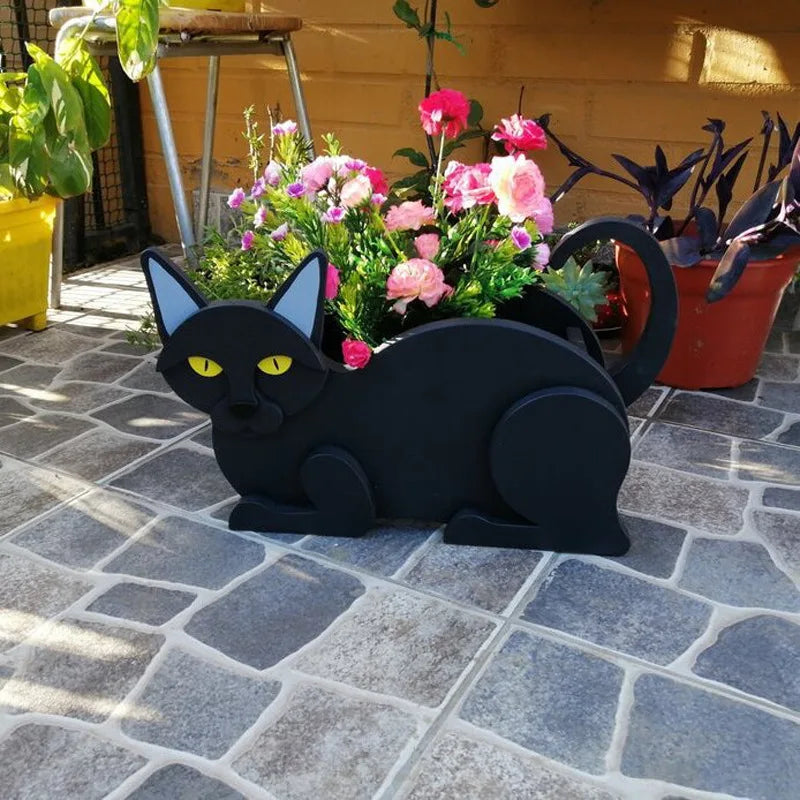 Siopsrl| Cat-shaped DIY Garden Pot - KittyKraft