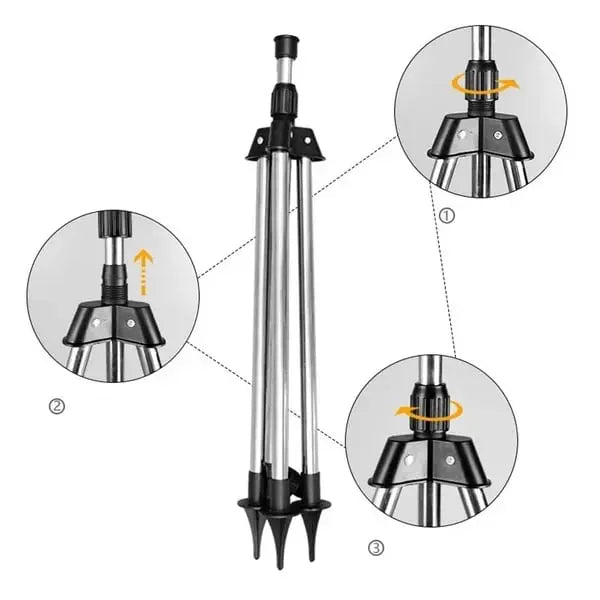 Siopsrl| Redating Tripod Lawn Sprinkler – With Turbo Function & Cooling Spray Mist