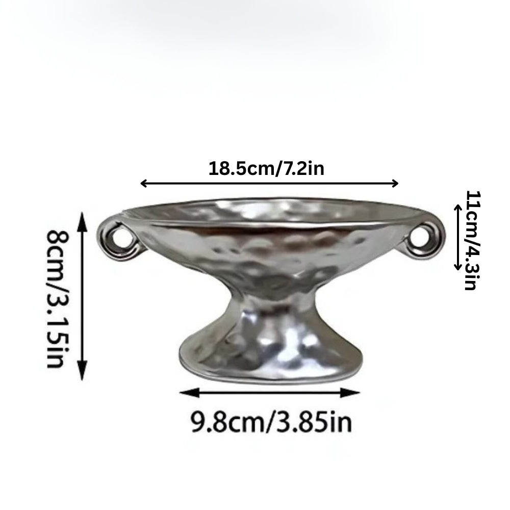 Siopsrl| Dual-Ear Ceramic Oval Organizer