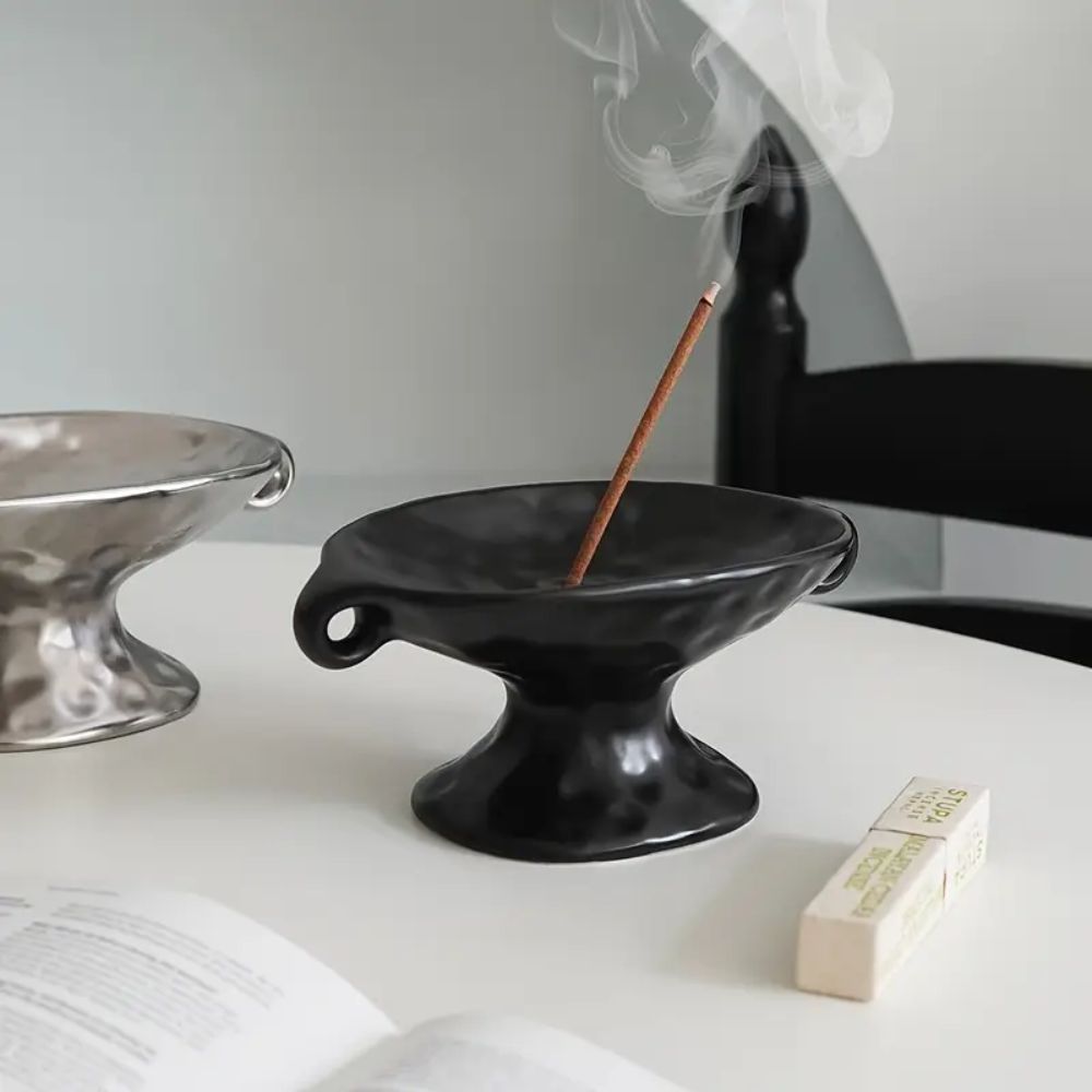 Siopsrl| Dual-Ear Ceramic Oval Organizer