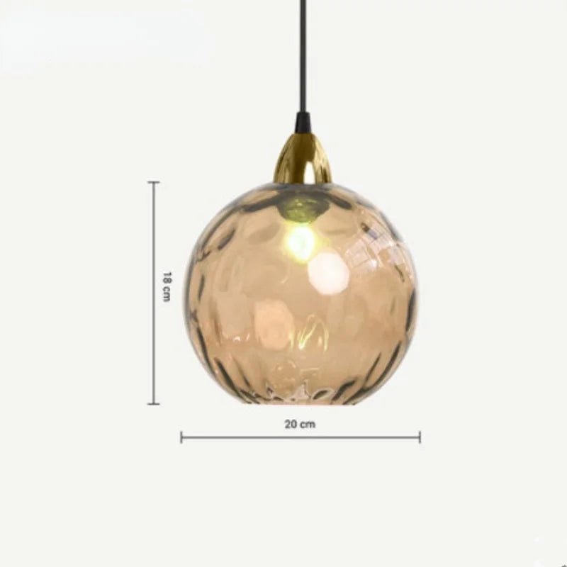 Siopsrl| HelderBol - Glass ball pendant lamp