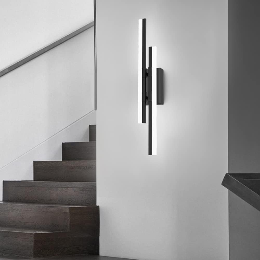 Siopsrl| LED Wall Light Acrylic Metal Wall Sconce Lighting Fixture