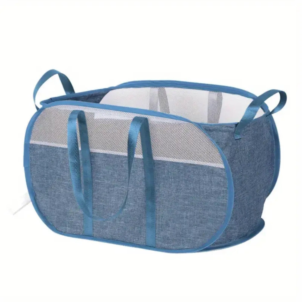 Siopsrl| Easy Move Carry Laundry Basket