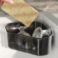 Siopsrl| Corner shelf with suction cup – Drill-free & space-saving