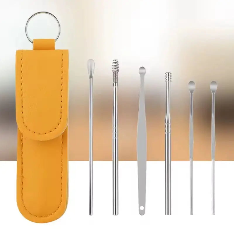 Siopsrl| Stainless Steel Ear Cleaning Set – For Safe & Thorough Cleaning